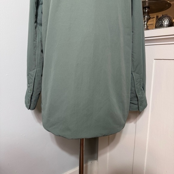 Lululemon Lightweight Insulated Shirt Jacket Grey Eucalyptus Size Large NWT - Picture 11 of 13